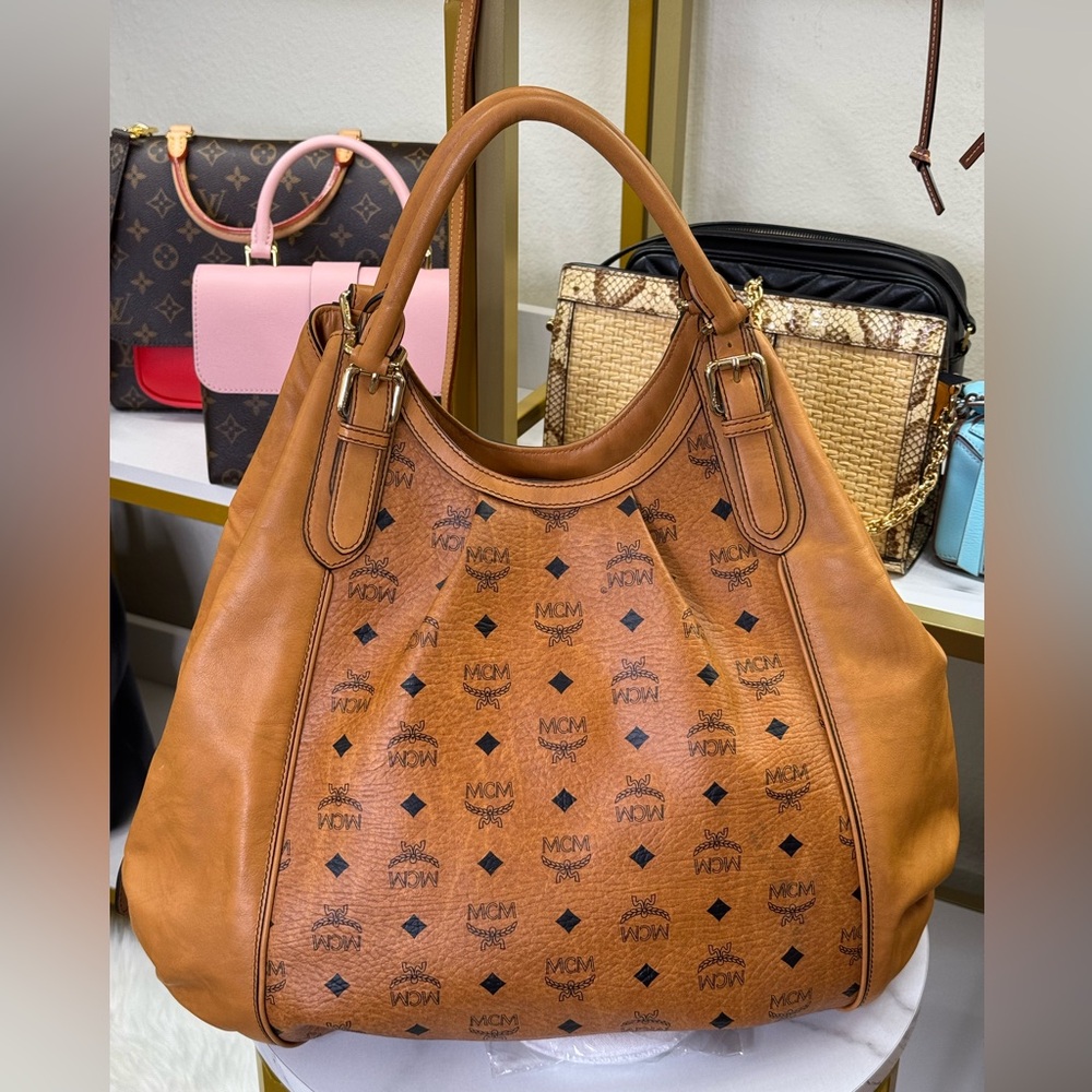 MCM large tote